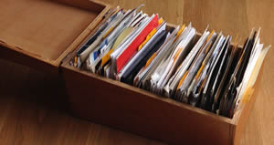 cardfile or index book